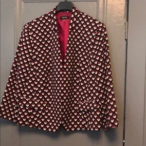 Nine West, patterned blazer